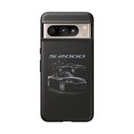 Black S2000 Roadster Collage JDM Tough Phone Case Cover Gift