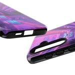 Empty Mall Escalator Vaporwave Art Tough Phone Case