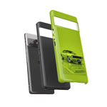 Green Cuda Muscle Car phone case for Gear Heads