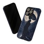 Geisha Parasol Moonlight Art Tough Phone Case