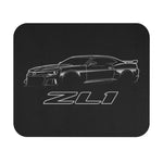 ZL1 Camaro Outline Mouse Pad | Racing Car Desk Mat