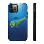 Mahi Mahi Underwater Phone Case, Sunbeam Open Water Cover, Gift