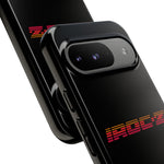 Camaro IROC-Z Retro Sunset Stripe Emblem Tough Phone Case Cover Gift