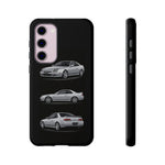 Silver Prelude Sports Coupe Tough Phone Case for JDM Fans