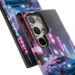 Skyline GT-R Tokyo Rain JDM Night Art Tough Phone Case
