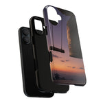 Temple Bell Sunset Phone Case Japan Zen Tough Case