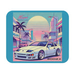 300ZX Mouse Pad JDM Drift Car Miami Vaporwave Retro 80s 90s Desk Mat