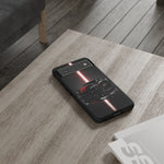 Camaro ZL1 Phone Case, Black Red Racing Stripe Studio Cover, Gift