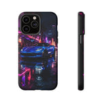 Blue C7 Neon District Tough Phone Case