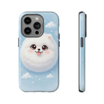 Samoyed Kawaii Snowball Chibi Art Tough Phone Case