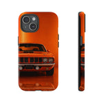 Orange Cuda Phone Case, 71 Classic Muscle Car Tough Cover