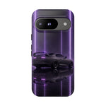 Matte Gray MK4 Supra Violet Neon Pillars Case
