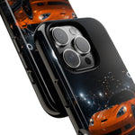 Orange C6 Neon Car Meet Tough Phone Case