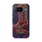 Neon Cowboy Boot phone case | High Noon Saloon design