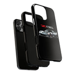Silver C6 Z06 Phone Case for Chevy Fans, Tough Cover