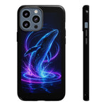 Neon Holographic Whale Phone Case | Tough Case