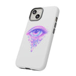 Cosmic Eye Galaxy Tears Phone Case Vaporwave Tough Case