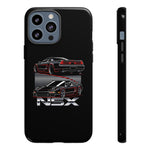 NSX Dual View Black Red JDM Sports Car Tough Phone Case Gift
