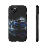 Camaro ZL1 Phone Case, Blue Track Smoke Studio Cover