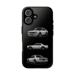 Silver Hakosuka Skyline Classic Sports Car Tough Phone Case for JDM Fans