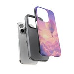 Pastel Hot Air Balloon Vaporwave Art Tough Phone Case