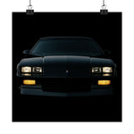 1987 Chevy Camaro Poster Classic Muscle Car Wall Art Print Retro Garage Decor