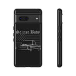C10 Square Body Truck Phone Case Featuring Classic Chevy Pickup Artwork