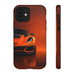 Orange C7 ZR1 Studio Front Tough Phone Case