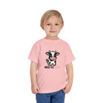 Moo-ve Over Retro Cow Cute Toddler Boys Girls T-Shirt Baby Gift