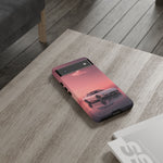 White FD RX-7 Blush Pink Sky Tough Case