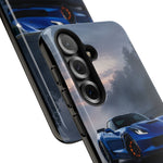 Elkhart Lake Blue C7 Track Attack Dawn Tough Phone Case
