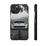 C7 Z06 Corvette Phone Case, White Foggy Country Road Cover