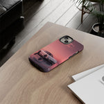 White FD RX-7 Blush Pink Sky Tough Case