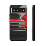 OBS Chevy Truck Victory Red Tough Phone Case