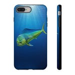 Mahi Mahi Underwater Phone Case, Sunbeam Open Water Cover, Gift