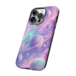 Pastel Galaxy Planet Vaporwave Art Tough Phone Case