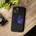 Girl at Window Night Cityphone Case | Tough Case