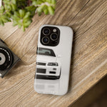 White Skyline Phone Case, R34 GTR 90s JDM Legend Tough Cover for Men, Gift