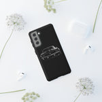 1969 Camaro Black Restomod Front Tough Phone Case Cover Gift