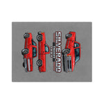 1994 Red Silverado 1500 Truck Blanket | Vintage Chevy Pickup Illustration