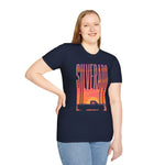 Silverado Retro Sunset Chevy Truck T-Shirt Vintage Pickup Graphic Tee