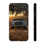 57 Bel Air Phone Case, Turquoise Classic Car Country Road Cover