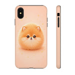 Pomeranian Kawaii Puffball Chibi Pet Dog Art Tough Phone Case