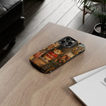 Corgi Royal Guard phone case | Cute British corgi soldier illustration