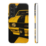 Z28 Yellow Camaro Retro Poster Tough Phone Case