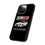 R34 Skyline GT-R JDM Rising Sun Tough Phone Case Cover Gift