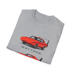 1969 Daytona Illustration T-Shirt | Vintage Muscle Car Trio Tee