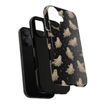 Vintage Ghost Pattern phone case | Halloween spooky stars design