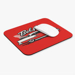 1955 Red Bel Air Classic Car Mouse Pad | Vintage Automobile Desk Mat