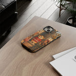 Corgi Royal Guard phone case | Cute British corgi soldier illustration